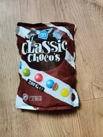 Mängden socker i Classic choco's