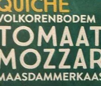 Mängden socker i Quiche tomaat mozzarella
