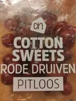 Mängden socker i Cotton Sweets Rode druiven pitloos