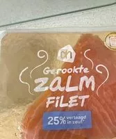 Mängden socker i Gerookte zalm minder zout 25%