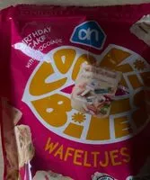 Mängden socker i Cookie bites wafeltjes birthday cake