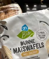 Mängden socker i Dunne maiswafel met zeezout