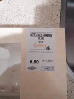 Mängden socker i Witte choco framboos vlaai