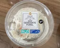 Mängden socker i Gerookte forel