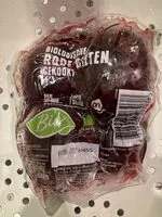 Mängden socker i biologische rode bieten gekookt