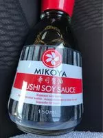 Mängden socker i Sushi soy sauce