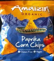 Mängden socker i Amaizin organic tortilla chips paprika