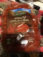 Mängden socker i Spirale lentille corail