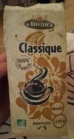 Mängden socker i Classique café