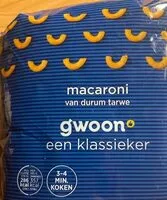 Mängden socker i Macaroni van durum tarwe