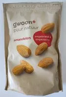Mängden socker i Amandelen (ongebrand & ongezouten)
