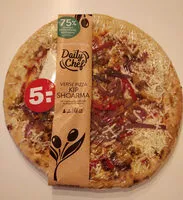 Mängden socker i Verse pizza kip shoarma