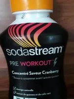Mängden socker i Concentré saveur Cranberry Pre Workout
