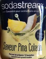 Mängden socker i Sodastream pina colada