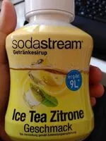 Mängden socker i Ice Tea Zitrone Geschmack Sirup
