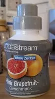 Mängden socker i Sodastream Pink Grapefruit
