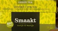 Mängden socker i Green tea Gember Citroen
