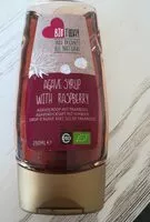 Mängden socker i Sirop d'agave avec jus de framboise