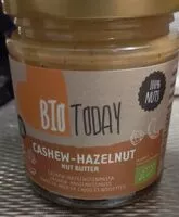Mängden socker i Cashew-Hezelnut nut butter