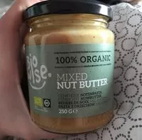 Mängden socker i Mixed nut butter