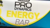 Mängden socker i Kruidvat Pro Dynamics Banaan Energy Bar