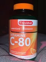 Mängden socker i Vitamine C-80