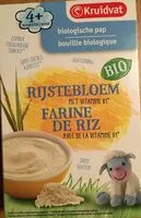 Mängden socker i Farine de riz