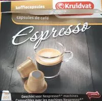 Mängden socker i Capsules de café