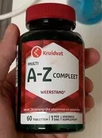 Mängden socker i A z compleet