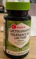Mängden socker i Tolerance au lactose