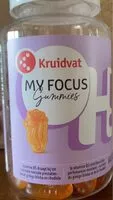 Mängden socker i My focus gummies