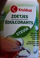 Mängden socker i Zoetjes édulcorants stevia