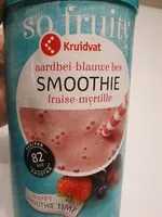 Mängden socker i Smoothie fraise-myrtille