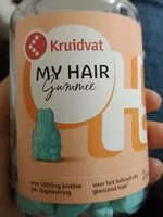 Mängden socker i My hair gummie