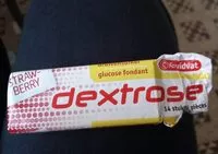 Mängden socker i Dextrose