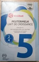 Mängden socker i Lait de croissance