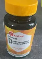 Mängden socker i Vitamine D avec magnésium