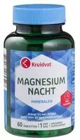 Mängden socker i Magnesium Nacht
