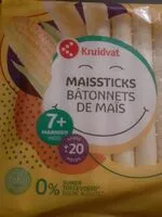 Mängden socker i Kruidvat bâtonnets de maïs