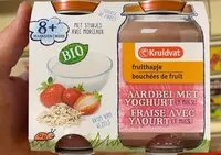 Mängden socker i Fraise yaourt avec musli