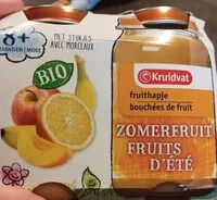 Mängden socker i Bouchée de fruits