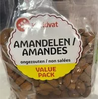 Mängden socker i Amandes
