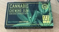 Mängden socker i Cannabis chewing gum