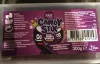Mängden socker i Candy stix