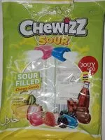 Mängden socker i Chewizz sour