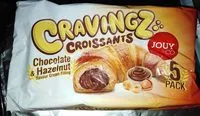 Mängden socker i Croissant fourré chocolat-noisettes