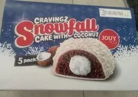 Mängden socker i Cravingz snowfall cake with coconut