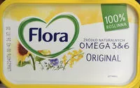 Mängden socker i Flora Original