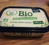 Mängden socker i Fruit d'Or Bio sans huile de palme  Demi-Sel
