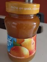 Mängden socker i Confiture abricots
